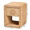 Bali & Pari Rosina Bohemian Natural Rattan 1-Drawer Nightstand 244-13678-ZORO - alternate 6